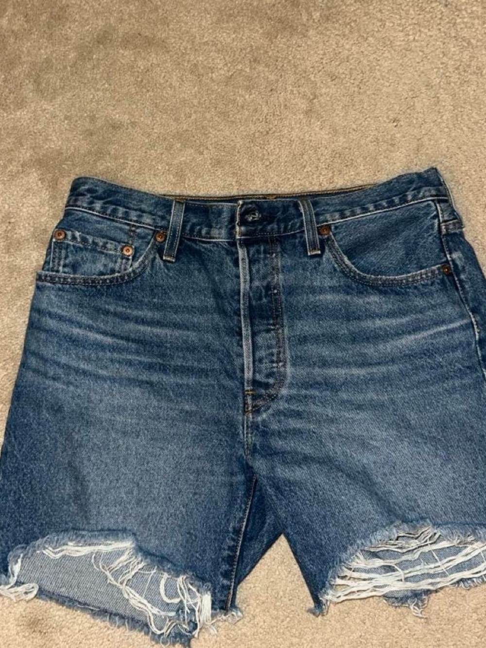 Levi’s Blue Denim Shorts